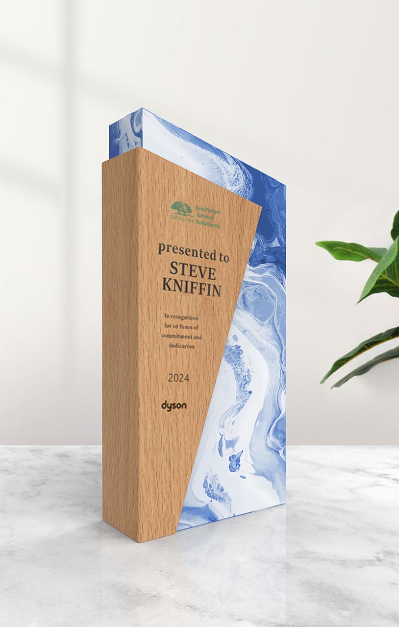 REMICH - Waste-to-Wins® Recycled Award - Ocean Swirl - Image 9