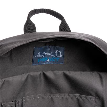 Impact AWARE™ RPET Basic 15.6" Laptop Backpack - Black - Image 4