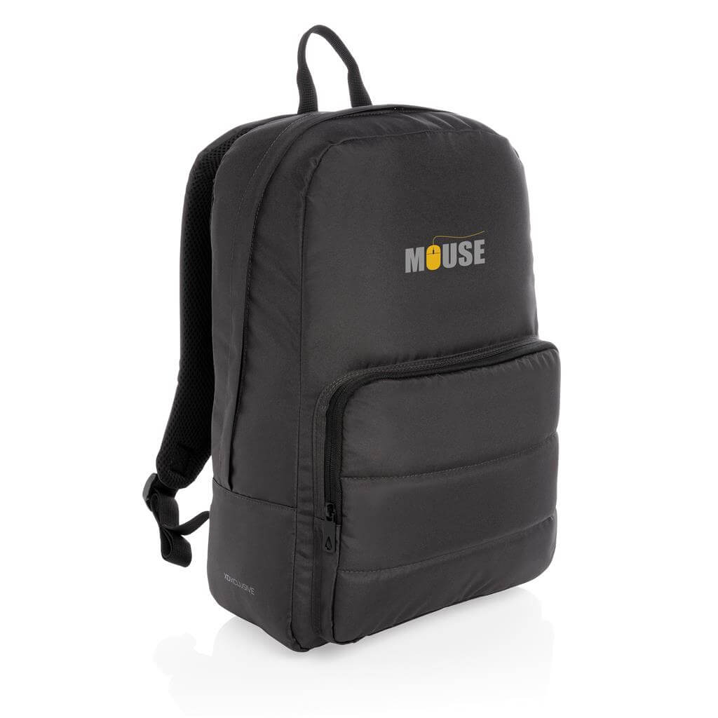 Impact AWARE™ RPET Basic 15.6" Laptop Backpack - Black - Image 6