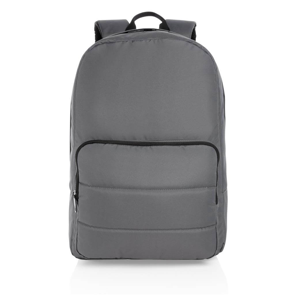 Impact AWARE™ RPET Basic 15.6" Laptop Backpack - Grey - Image 2