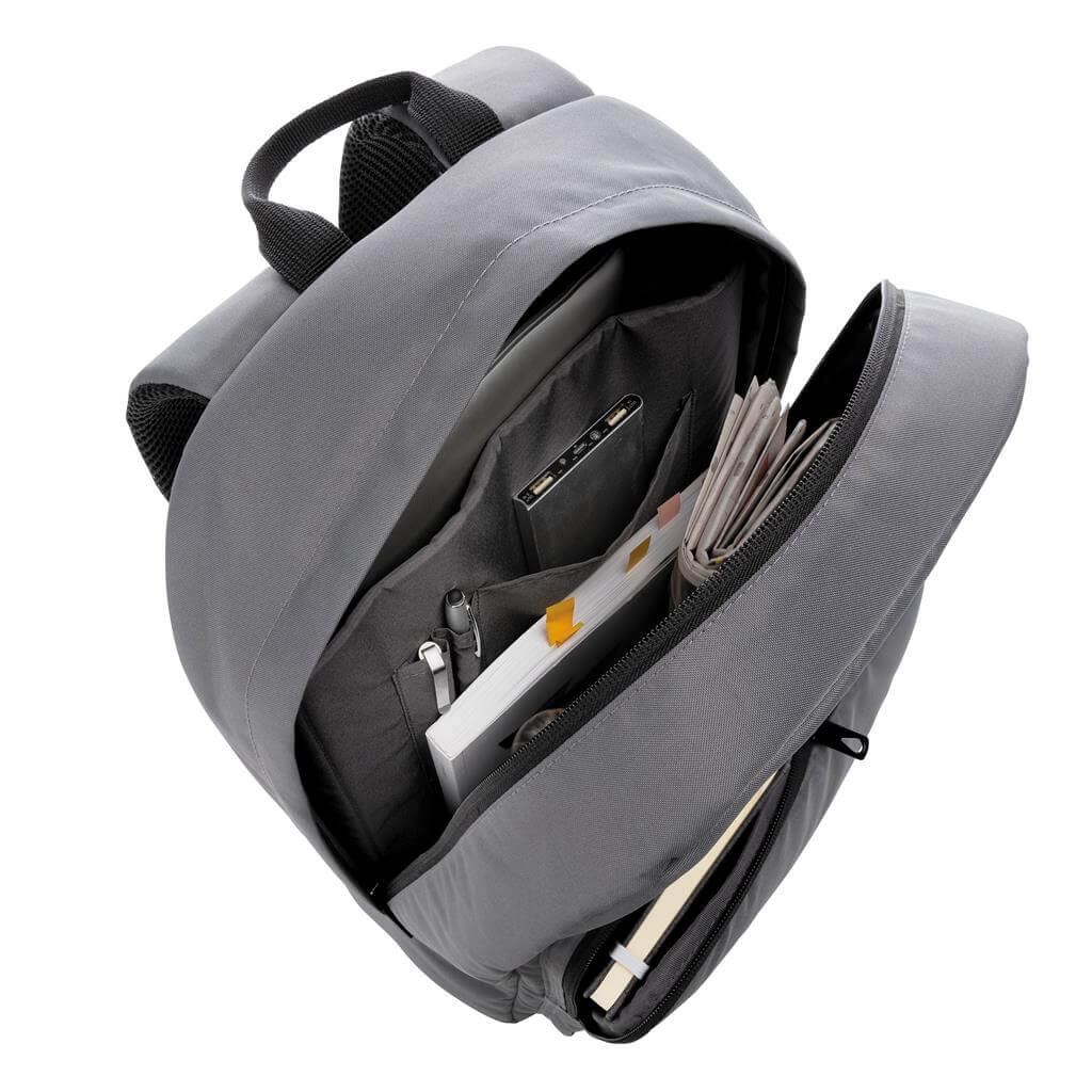Impact AWARE™ RPET Basic 15.6" Laptop Backpack - Grey - Image 5