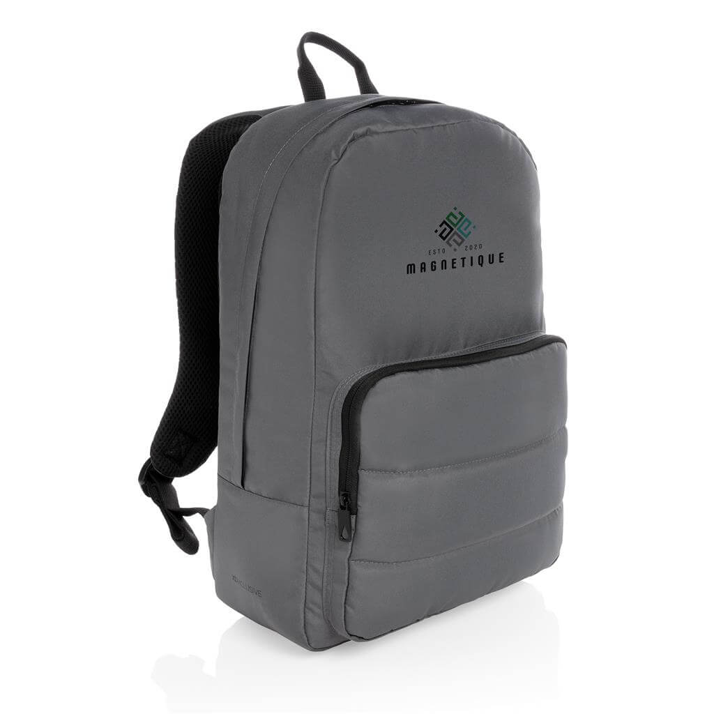 Impact AWARE™ RPET Basic 15.6" Laptop Backpack - Grey - Image 6