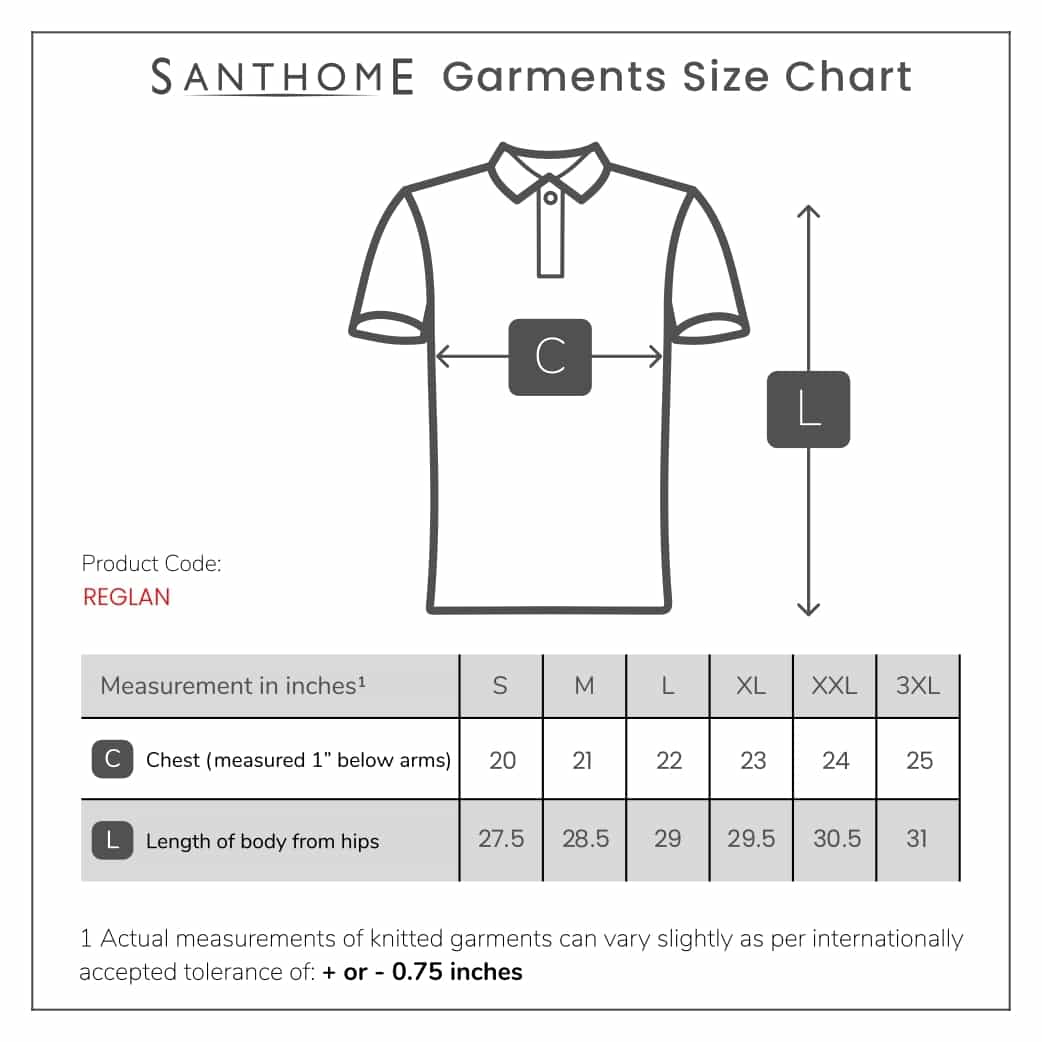REGLAN - SANTHOME 2ply 100% cotton Polo Shirt - Image 2